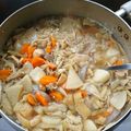 ☆ゆみキティ★'s cooksnap of when they made あったか♡具沢山な根菜汁（けんちん汁風）.
