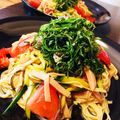 ☆クックチビ☆'s cooksnap of when they made サラダそうめん.