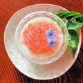 alice1990's cooksnap of when they made 紫陽花ゼリー杏仁.