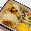 クーロ00's cooksnap of when they made 玄米　金のいぶき　明太子焼きおにぎり.