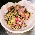STimeBlues's cooksnap of when they made ひじきといり卵のツナマヨサラダ.