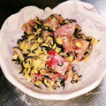 STimeBlues's cooksnap of when they made ひじきといり卵のツナマヨサラダ.