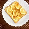 ふたごゆき's cooksnap of when they made ❁レモンと生姜と蜂蜜のトースト❁.
