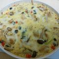 野菜不足のうさぎ's cooksnap of when they made 我が家のごはん 土台無しキッシュ.