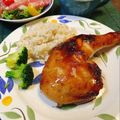ねずみんパラダイス's cooksnap of when they made おもてなし★ローストチキン(骨付きモモ).
