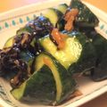 ジミクロ's cooksnap of when they made やみつき✿胡瓜の梅昆布和え✿.
