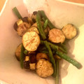 ☆クックhi☆'s cooksnap of when they made 茄子といんげんの甘辛バター焼き.