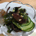 hikaru514's cooksnap of when they made きゅうりとくらげの中華風酢の物【作り置き.