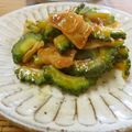 solapapa's cooksnap of when they made ゴーヤと豚バラの甘味噌炒め.