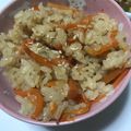 _ka's cooksnap of when they made ご飯1合に人参1本！ニンジンごはん♫.