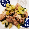 aaaayama's cooksnap of when they made セロリと豚肉の塩胡椒炒め(^^)✨.