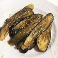 seacomet's cooksnap of when they made 副菜に。茄子の胡麻生姜炒め.