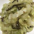 amimom's cooksnap of when they made 激ウマおつまみ！魅惑の塩こぶキャベツ♡.