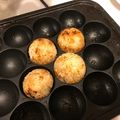 あやぽっくる〜's cooksnap of when they made たこ焼き器でミニ焼きおにぎり♡.