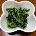 たろ吉♡'s cooksnap of when they made 三つの調味料で!簡単!ほうれん草ゴマ和え.