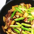 クックCLHAKA☆'s cooksnap of when they made アスパラとエリンギの＊ベーコン炒め.