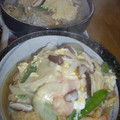 まぶたん's cooksnap of when they made 掻き揚げの卵とじ.