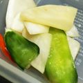 やーまんピー's cooksnap of when they made キャベツとキュウリde浅漬け(^^).