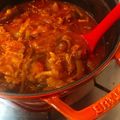 おまめˆᴗˆ's cooksnap of when they made うまっ絶品！STAUBで牛すじ無水カレー.
