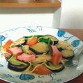 maru☆coron's cooksnap of when they made 夏野菜と鶏肉のバターレモンソースパスタ.