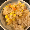 にゃんぼす's cooksnap of when they made とうもろこしと鮭の炊き込み混ぜごはん.