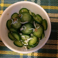 はなはながっぱ's cooksnap of when they made きゅうりとしらす、梅干の酢の物　.