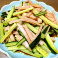 orangeMaki's cooksnap of when they made きゅうりとハムの中華和え.