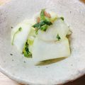 ＊uku＊'s cooksnap of when they made コールラビの大葉梅肉サラダ.