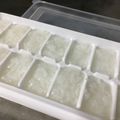 クックRQ16PR☆'s cooksnap of when they made 離乳食✱炊飯器で7倍粥を製氷皿1皿分.