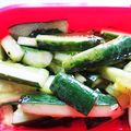 クック926UMU☆'s cooksnap of when they made 簡単ピリ辛たたきキュウリ.