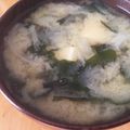 tomaton☆'s cooksnap of when they made キャベツと卵のお味噌汁.