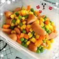 ゅぇっ's cooksnap of when they made 簡単！ミックスベジタブルのバター炒め.