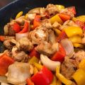 オカメの店長's cooksnap of when they made 鶏胸肉とパプリカの甘酢炒め.