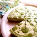 LilyRoche's cooksnap of when they made 抹茶マーブルチーズケーキ.