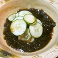 EnjoySun's cooksnap of when they made ☆もずくすのきゅうり和え物☆さっぱり美味.
