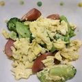 SoraｰRyu's cooksnap of when they made ウインナー卵炒め.