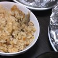 クックL9WZ4H☆'s cooksnap of when they made 鶏の炊きこみごはん.