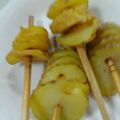 ミーちゃん姉妹のれ's cooksnap of when they made 唐揚げ粉で☆トルネードポテト☆.