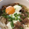 ゆりたんしょうたん's cooksnap of when they made 冷やし肉うどん.