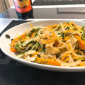 ☆斎藤さん☆'s cooksnap of when they made 豆苗の甘醤油たまご炒め.