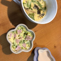 aikonkonkon's cooksnap of when they made 子供と一緒に！ウインナーIN茶碗蒸し.
