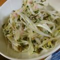 低カロ探検隊's cooksnap of when they made もやし＆ブロッコリースプラウトのサラダ.