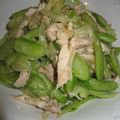 ミチケイ's cooksnap of when they made ヘルシー♪ セロリと鶏肉の和えもの.