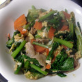 めけてー's cooksnap of when they made 簡単!!小松菜の卵とじ.