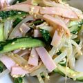 月穂姫's cooksnap of when they made 簡単❗美味しい❗キュウリとモヤシのナムル.