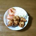 クックCHSOMX☆'s cooksnap of when they made めんつゆで作る！鶏もも肉の唐揚げ.