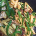 ＪＩＮＪＩＮMAMA's cooksnap of when they made 豚とじゃがいもとピーマンの中華炒め.