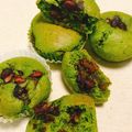 ちこ❁'s cooksnap of when they made 卵無しで作る抹茶＆ホワイトチョコマフィン.