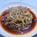 はるひまママ's cooksnap of when they made モヤシと挽肉のピリ辛炒め.
