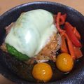 ぴか08's cooksnap of when they made スキレットで♡アボチーズ乗せチキングリル.